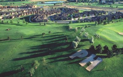 Pinehurst golf course arial view