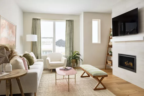 townhome living room