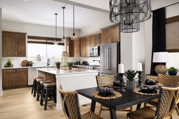 townhome dining room