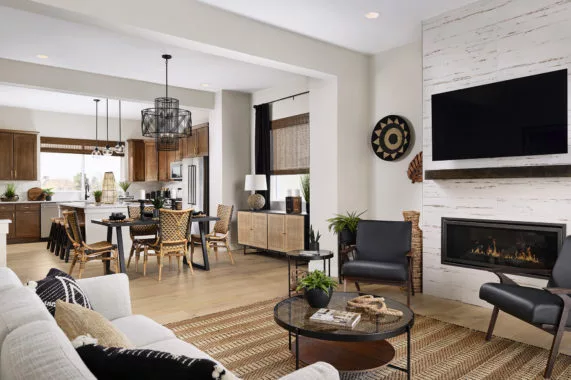 townhome living room